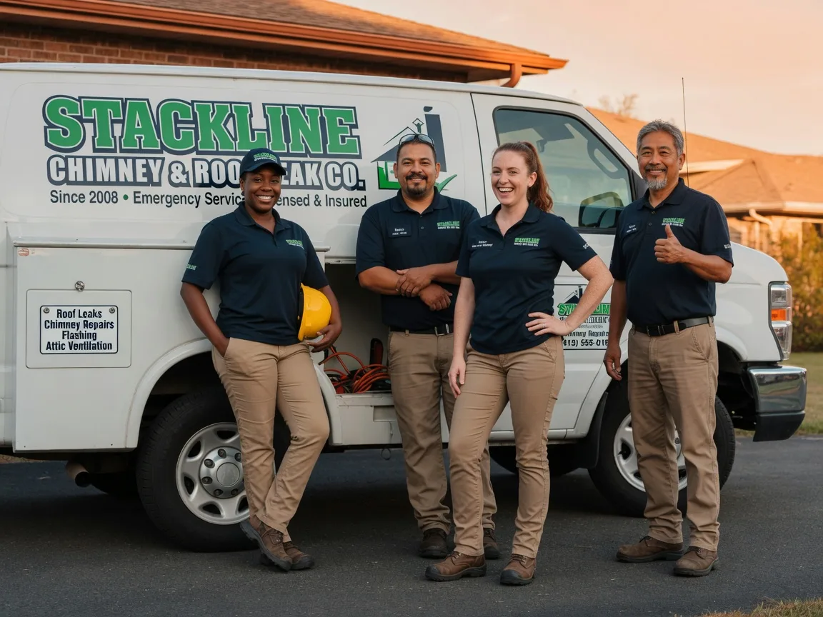 Chimney flashing repair company in Clayhole, KY
